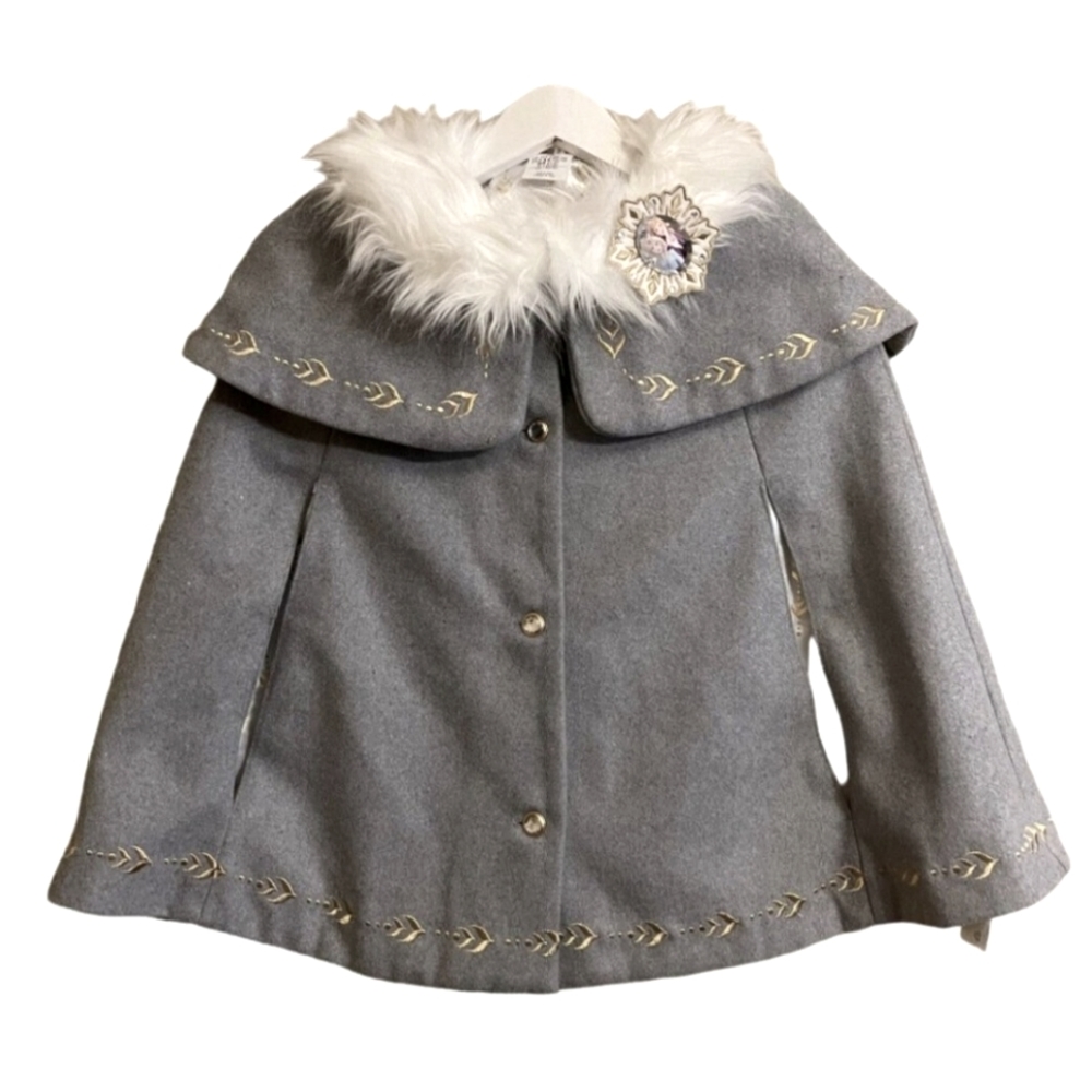 Girls Frozen Over Coat